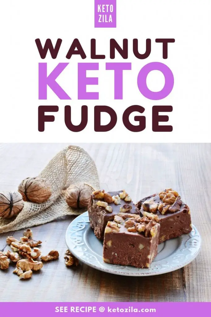 Chocolate & Walnut Keto Fudge - Easy, Guilt-Free, and Delicious
