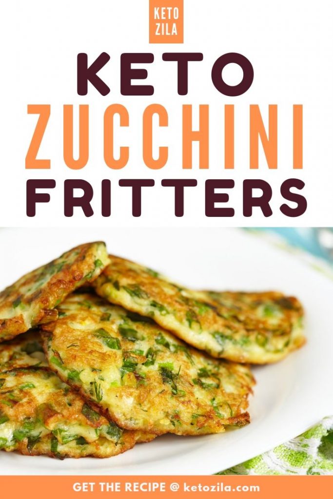 Keto Zucchini Fritters - Low-Carb & Gluten-Free