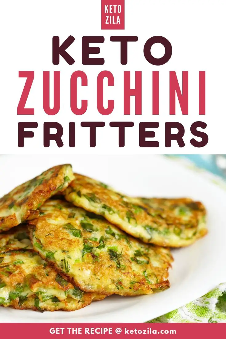 Keto Zucchini Fritters - Low-Carb & Gluten-Free | Ketozila