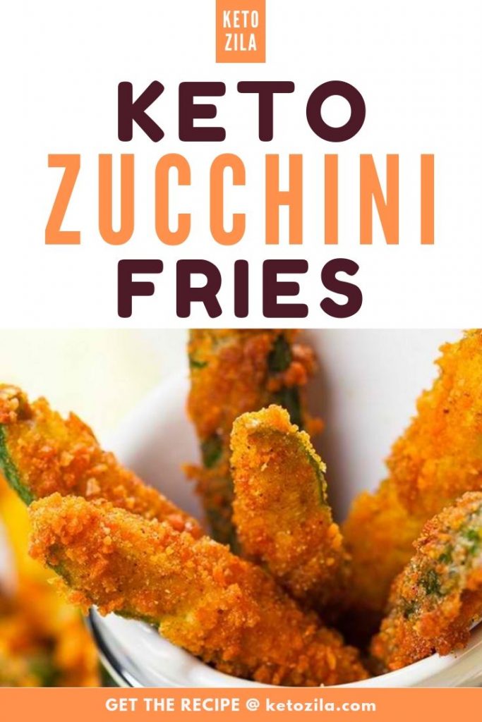 Crispy Baked Keto Zucchini Fries - Your Healthy Keto Appetizer!