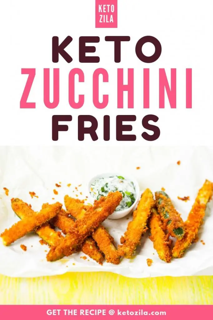 Crispy Baked Keto Zucchini Fries - Your Healthy Keto Appetizer!