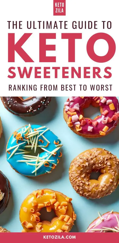 The Ultimate Guide To Keto Sweeteners - Ranking The Best and Worst