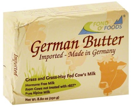 Allgäu Grassfed German Butter