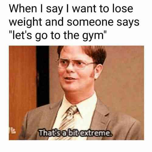 Exercise Routine Meme