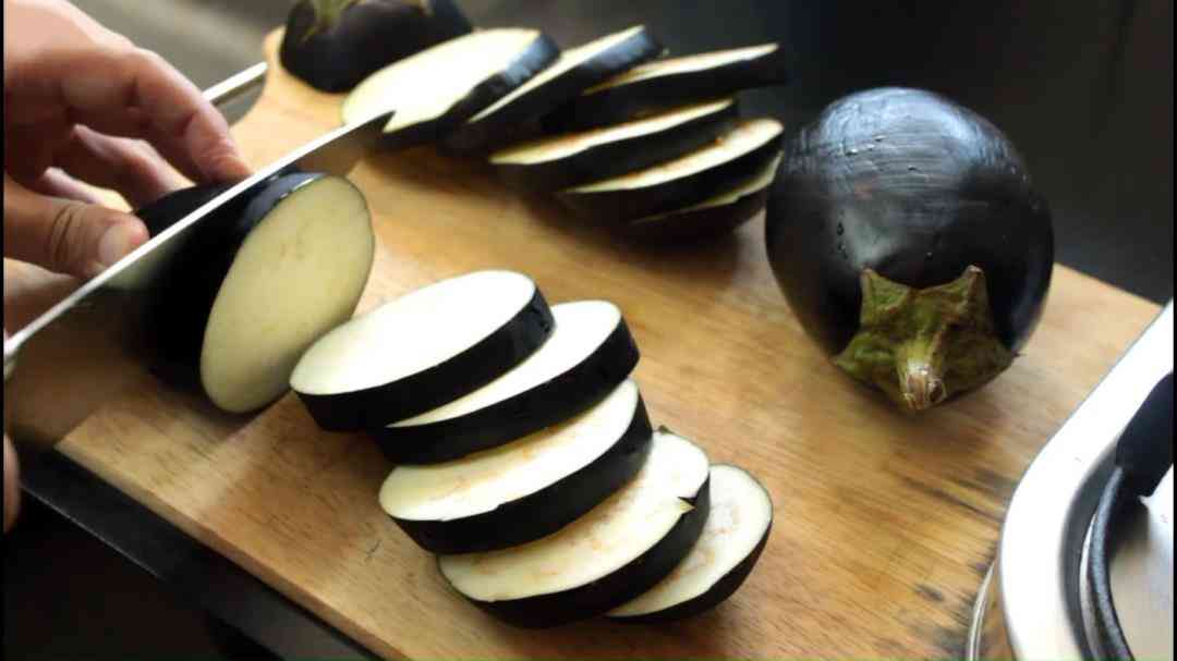 Step 1 - Slice Eggplant