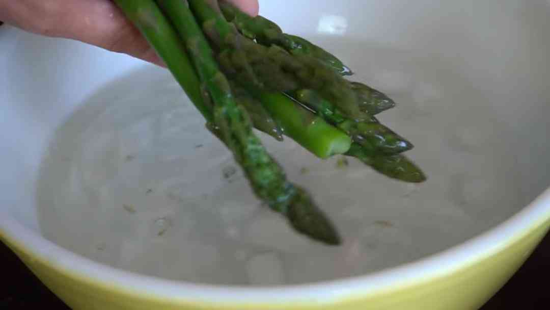 Step 2 - Ice Asparagus