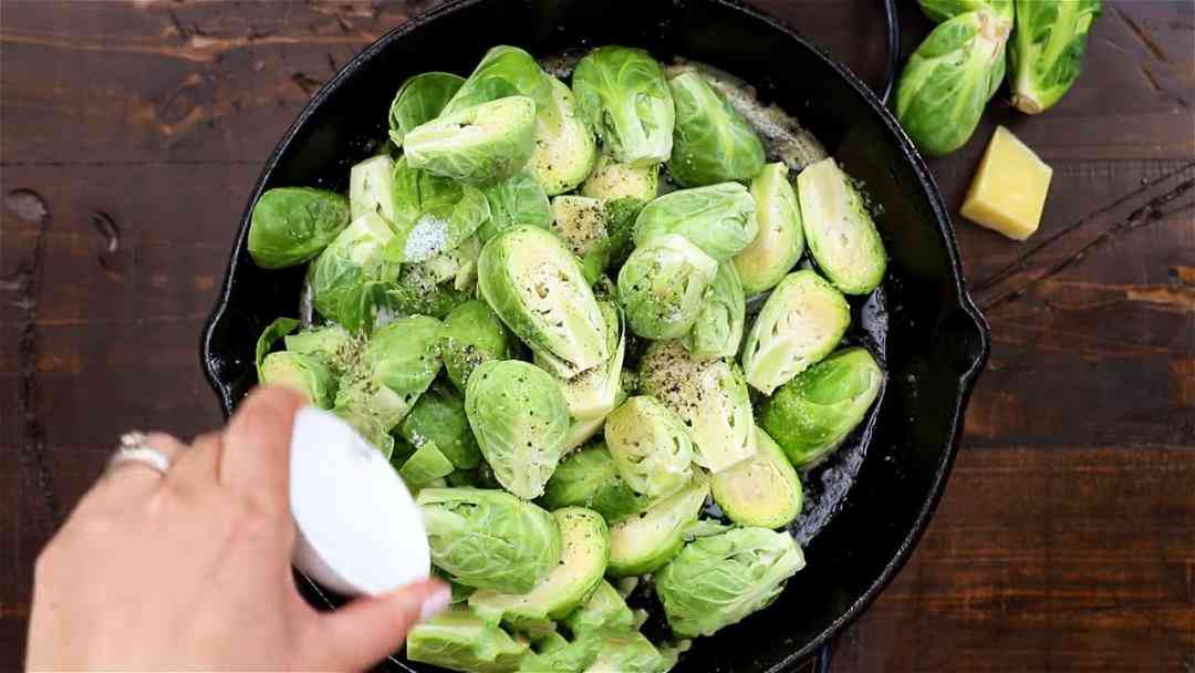 Step 4 - Add Brussels Sprouts